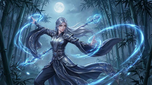 草榴原创视频：月下剑影