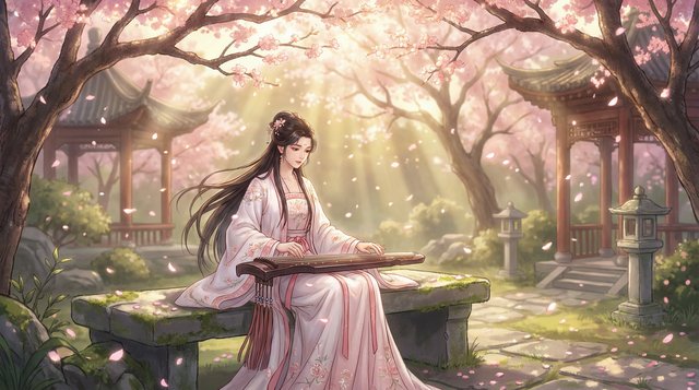 草榴美食视频：古韵琴声